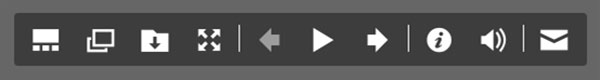 Juicebox Lite button bar